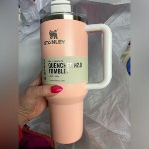 Stanley 40oz The Flowstate Peach Colorblock Adventure Quencher Tumbler H2.O
